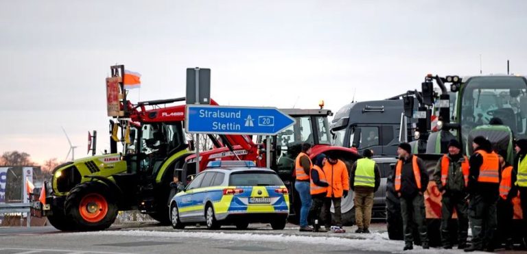 Blokady drogowe w Niemczech – ranni rolnicy, trwa dochodzenie w sprawie kilku kierowców