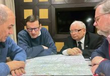 Szefowie rządów Polski, Czech i Słowenii udali się pociągiem do Kijowa