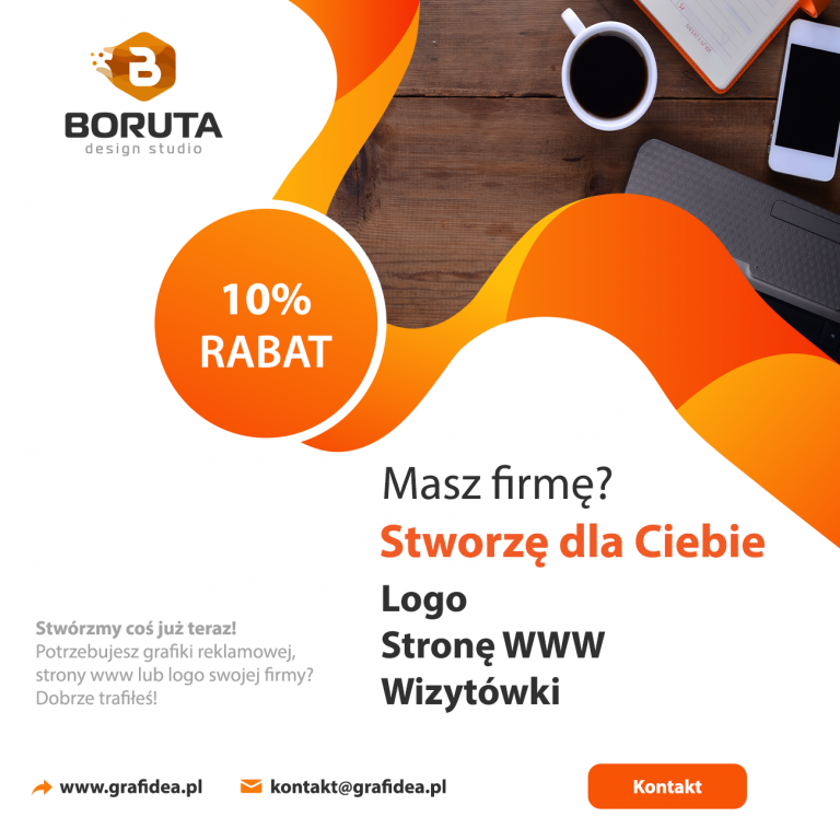 Projektowanie Stron WWW, Kreacja Logo, Tworzenie projektów reklamowych