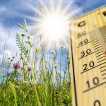 sonne 25 grad thermometer