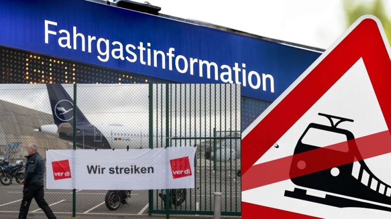 Podwójny strajk w Niemczech – Lufthansa i maszyniści strajkują w tym samym czasie