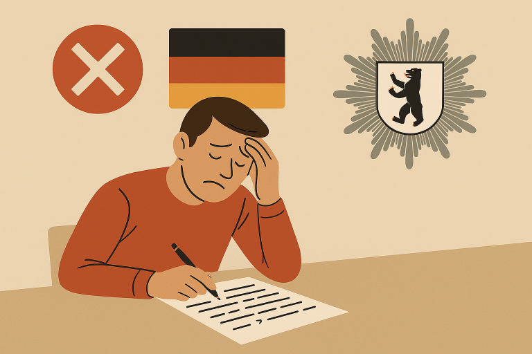 Co trzeci kandydat oblewa test z niemieckiego do policji w Berlinie. Czy egzamin naprawdę jest tak trudny?