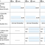 ubezpieczenie rodzinne w Niemczech – formularz krok 4a