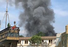 Wybuch pożaru w Europa-Parku, doniesienia o eksplozjach (WIDEO)