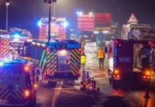 Wyciek kwasu solnego z ciężarówki – autostrada A3 całkowicie zamknięta!