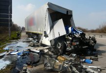 Poważny wypadek na A2 w Saksonii-Anhalt: Kabina ciężarówki oderwała się od podwozia