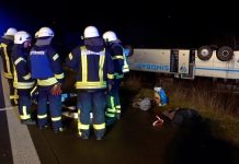 Wypadek polskiego autokaru na A2 w Niemczech. 35 osób zostało rannych