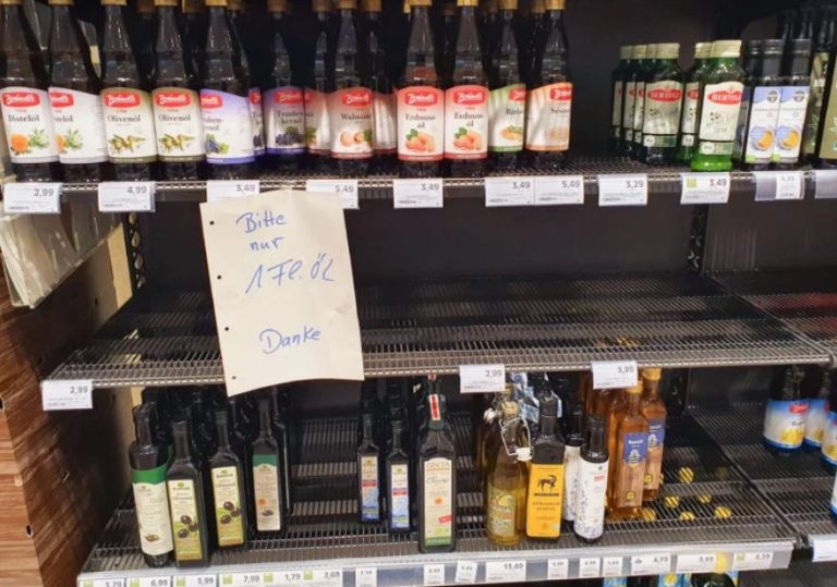 1 litr oleju słonecznikowego za pięć euro – ceny w Aldi i Rewe wciąż rosną!