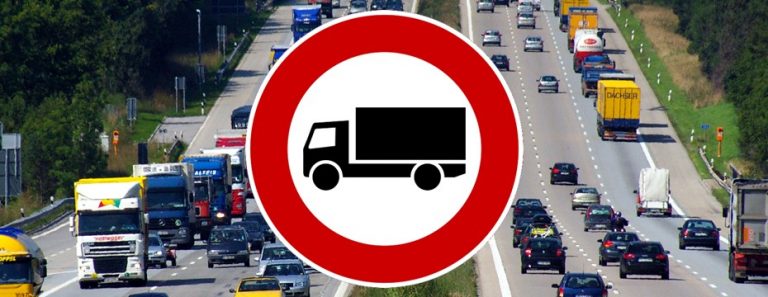 Zakaz jazdy ciężarówek w Niemczech 2021: Dowiedz się gdzie i kiedy obowiązuje!