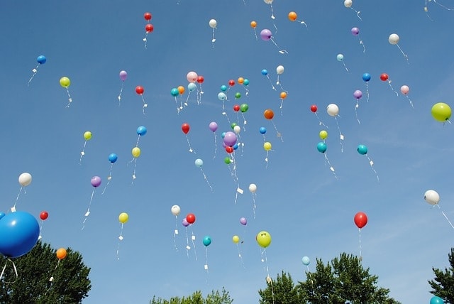 „Zieloni“ chcą wprowadzić w Niemczech zakaz używania balonów z helem!